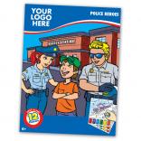 Police Themed Paint Book