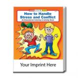 "How To Handle Stress And Conflict" Coloring Book