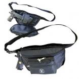 Waist Pack with Quick Access Gun Compartment