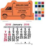 Ambulance Shaped Self-Adhesive Calendar
