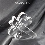 Dragonfly Shaped Acrylic Award/Paperweight 