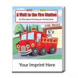 "A Visit To The Fire Station" Coloring Book