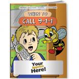 "When To Call 911" Coloring Book