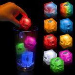 Button Activated Glow Ice Cubes