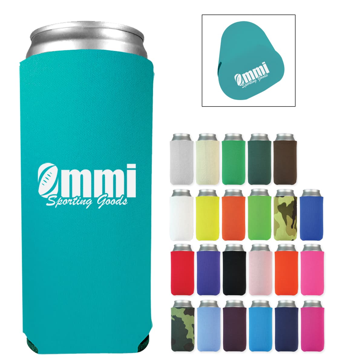 Custom Printed Slim Can Cooler