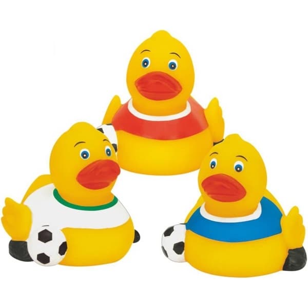Custom Printed Soccer Player Duck
