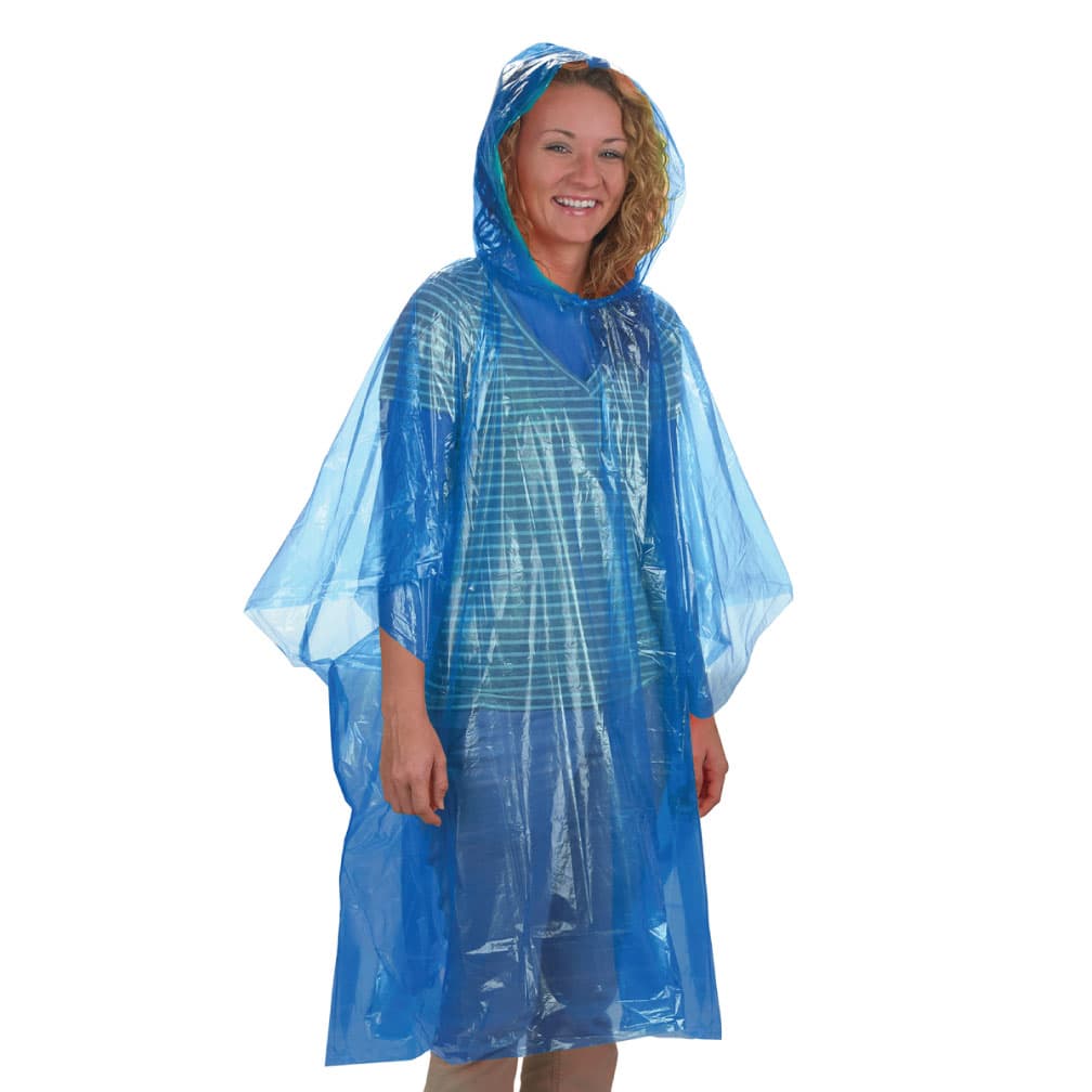 customizable rain ponchos with bags Women's Poncho USA Lightweight Rain Ponchos | Emergency
