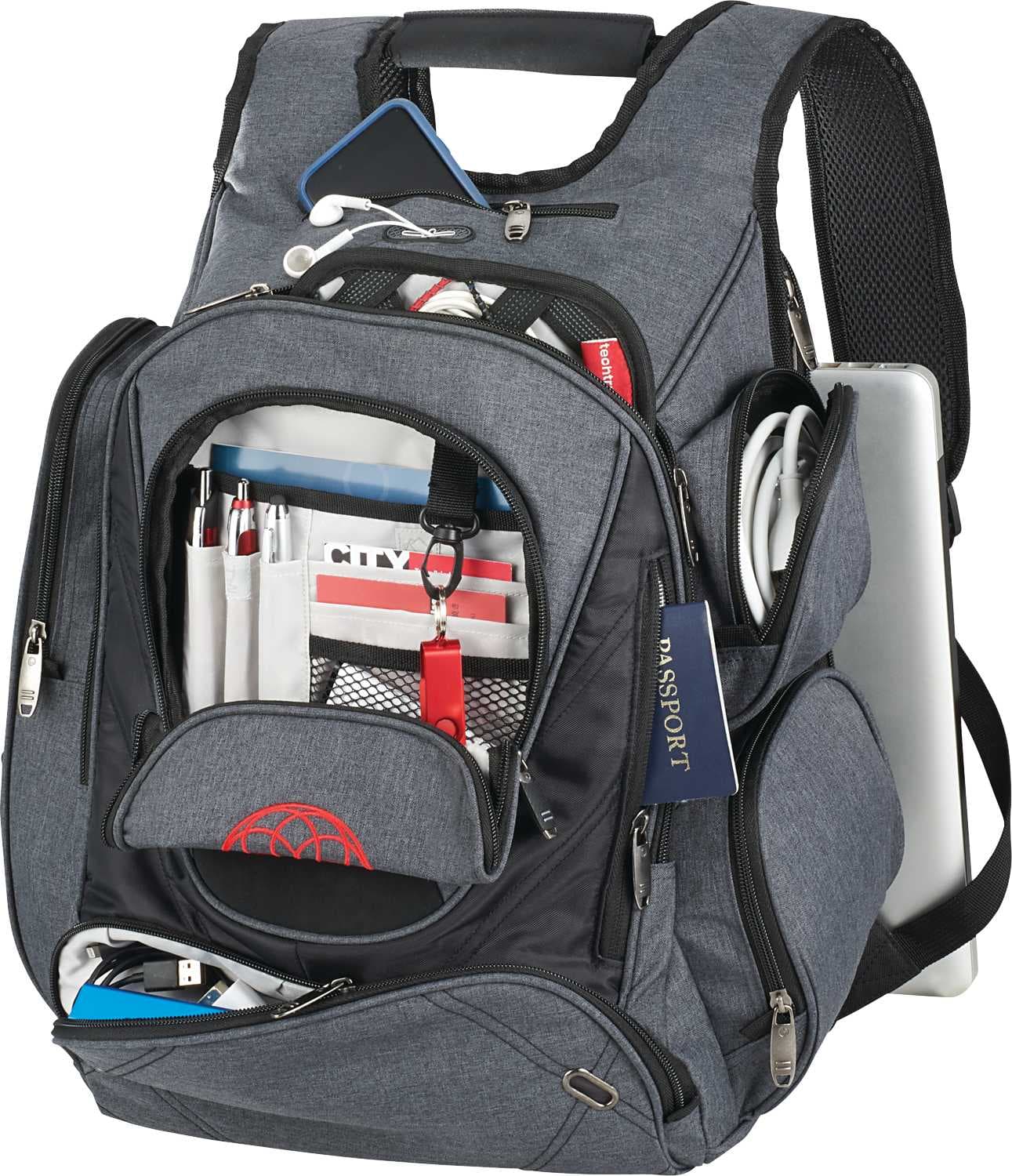 Custom Imprinted elleven TSA 17" Computer Backpack Custom Imprinted elleven TSA 17" Computer Backpack