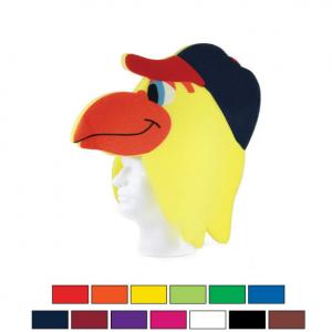 Foam Over the Head Bird with Hat 