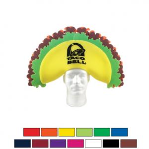 Mexican Themed Taco Foam Hat