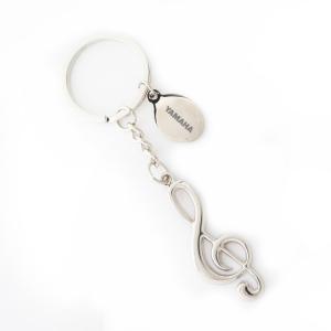 Treble Cleft Music Note Keychain