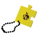 Floating Single Puzzle Piece Key Tag