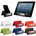 Leatherette Cell Phone And Tablet Stand