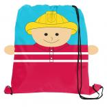 Fireman Sports Drawstring backpack bag