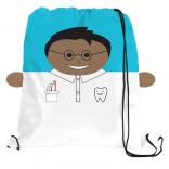 Dentist Sports Drawstring Backpack  Bag