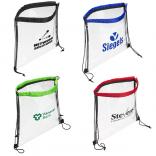 Stadium Approved Clear Drawstring Bag