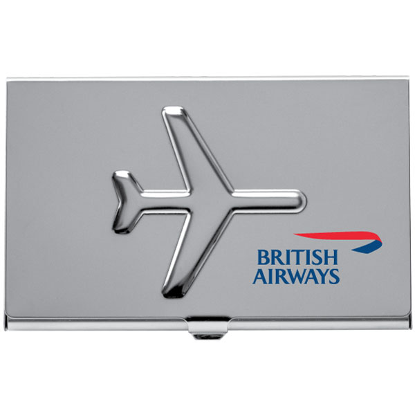 Airplane Business Card Holder Case