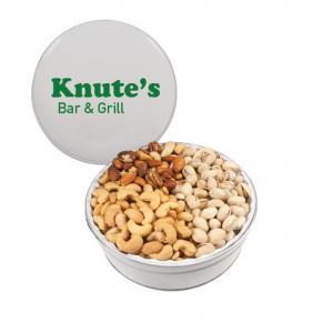 Noble Snack Tin Filled With Mixed Nuts, Pistachios, Cashews