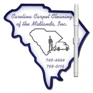 South Carolina State Shaped Dry Erase Memo Board