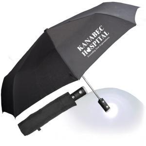 43 Inch Automatic Umbrella with Flashlight Function