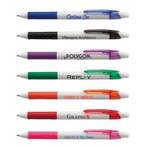 White Series R.S.V.P. RT Colors Retractable, Medium Line Ballpoint Pen
