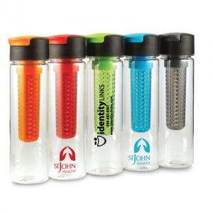 24 oz. Effervescent Flip Top Infuser with Matching Lid