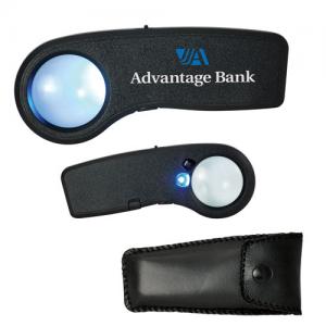 8x Illuminated LED/UV Pocket Magnifier
