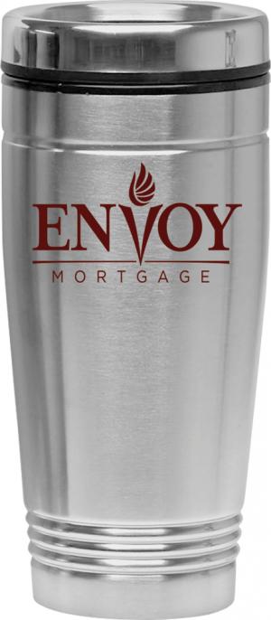 18 oz. Insulated Stainless Steel Travel Tumbler with Chrome Lid