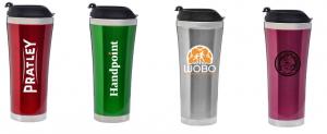18 oz. Travello Stainless Steel Tumbler with Flip Top Lid