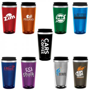 16 oz. Camino Cafe Stainless Steel Tumbler