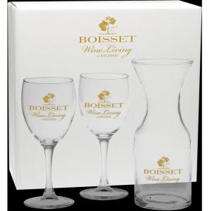 3 Piece Decanter and Wine Glass Set