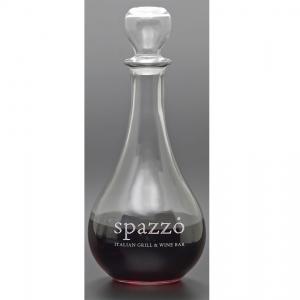 42 oz Loto Glass Decanter with Topper