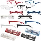 Soft Feel Reading Glasses with Matching Protective Case