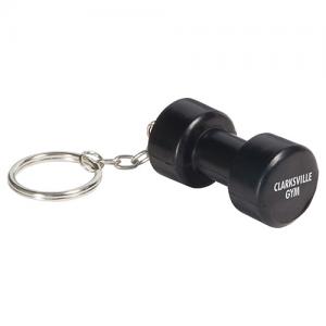 Dumbbell Stress Reliever Key Tag