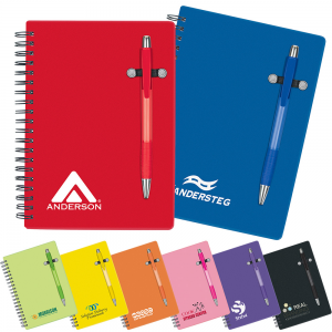 Mini Translucent Notebook With Pen