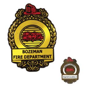 Clip-On Fire Badge