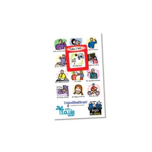 Youth Health Themed Frame of Mind Magnet