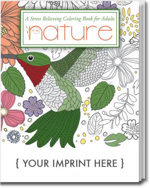 Adult Coloring Book Nature