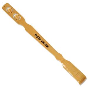 Wooden Backscratcher With Double Back Rollers