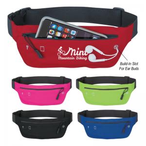 Runners Belt Style Fanny Pack With Ear Bud Slot
