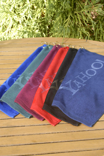 Turkish Colored Ultraweight Golf Towel