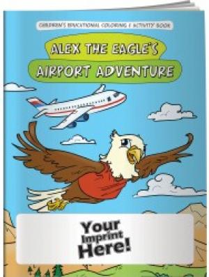Alex The Eagle's Airport Adventure Coloring Book
