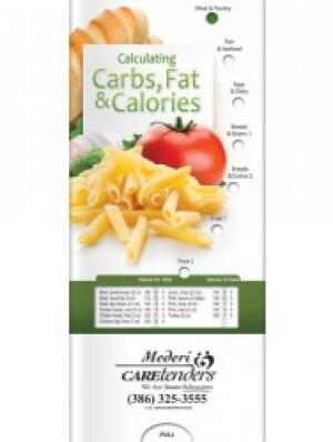 Calculating Carbs, Fat and Calorie Pocket Slider Guide