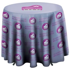 31.5&quot; Cafe Round Table Throw with 27&quot; overhang