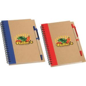 Recycled Notebook with Unlined Pages 