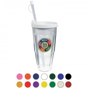 24oz Thermal Travel Tumbler with Decal