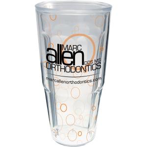 24oz Thermal Tumbler with Clear Printed Insert
