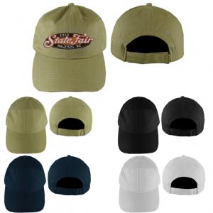 Washed Unstructured Cotton Cap (Fusion Embroidery)