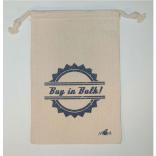 6" x 9" 100% Natural Cotton Drawstring Bag