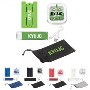 Tech Charger And Headphones Accessory Kit